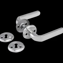 Jasa Mira dørgreb m/nøgleskilt CC 30 mm aluminium
