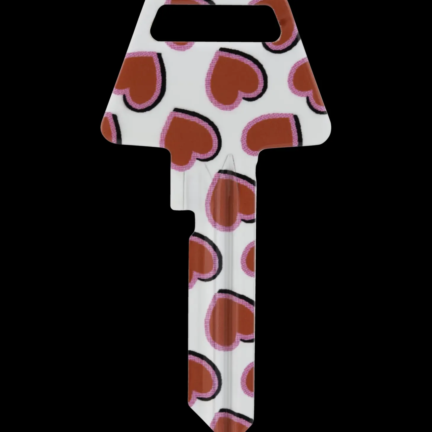 Jasa nøgleemne 6-stift hjerter