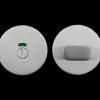 Jasa vridergreb design toiletbesætning Ø50 x 4 mm click rustfrit stål