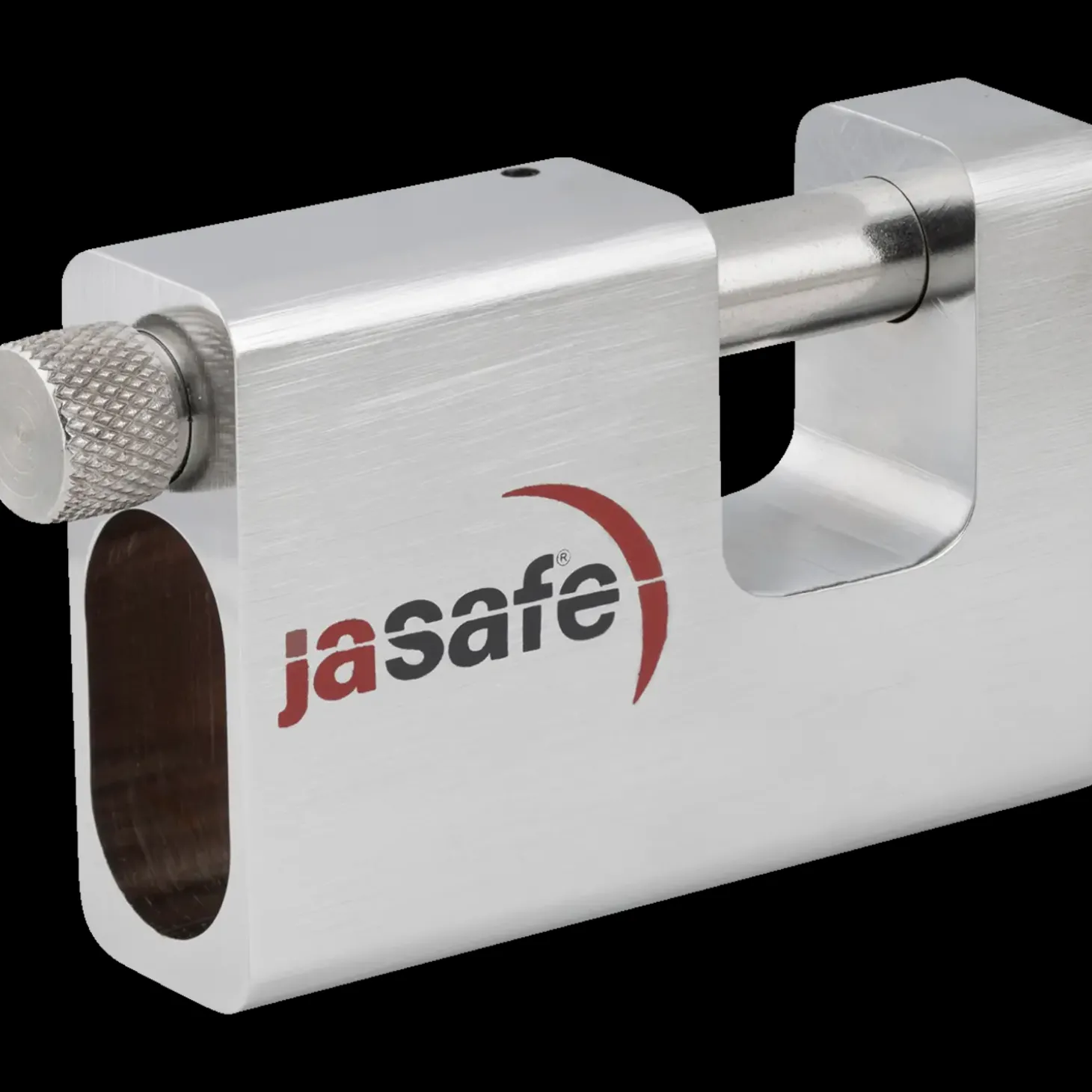 Jasafe hængelås til container matkrom ekskl. låsecylinder