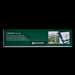 Juliana Gartner 16,2 m² drivhus alu/sort med 10mm polycarbonat