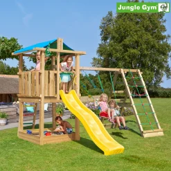 Jungle Gym Hut legetårn m/climbmodul