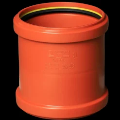 Kaczmarek dobbeltmuffe Ø110 mm L 124 mm