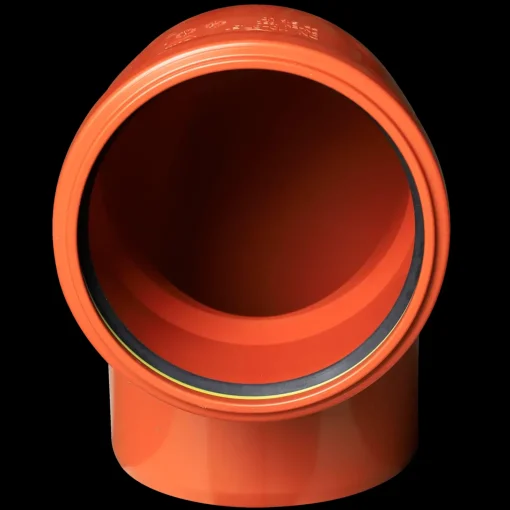 Kaczmarek kloakrør bøjning PP Ø110 mm x87°