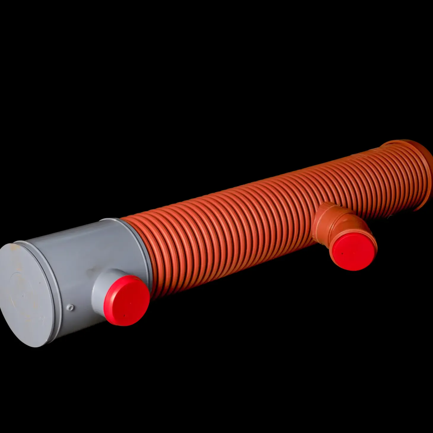Kaczmarek tagnedløbsbrønd 200-110 mm med bøjning