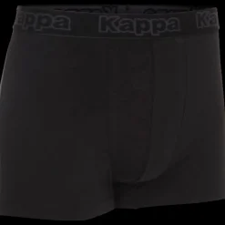 Kappa tights 2-pak sort - str. S
