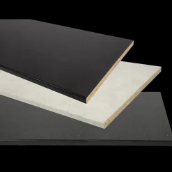 Keflico bordplade med ret kant 29x610x3000 mm black slate