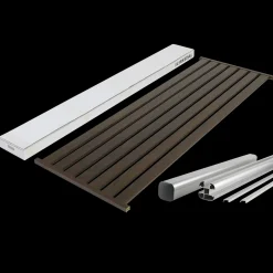 Kirkedal Alu Design Panel 635x1800 mm smoked oak startsæt