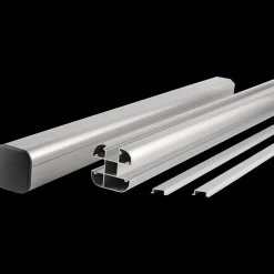 Kirkedal Alu design stolpe K100 80x80 mm længde 270 cm alu