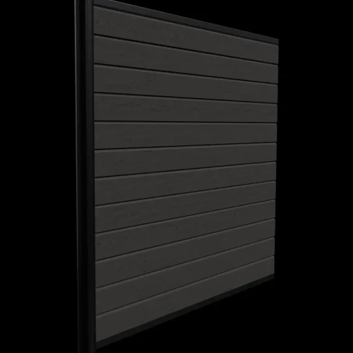 Kirkedal Alu Light komposithegn forlængersæt K1 156x156 cm sort
