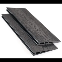 Kirkedal aluminium komposithegn startsæt K1 (fer/not) Sort