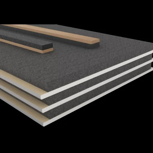 Knauf varmvæg isoleret gipsplade 45x600x2500 mm