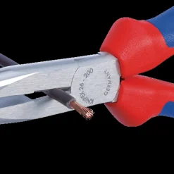 Knipex spidstang med skær og flerkomponent håndtag 200 mm