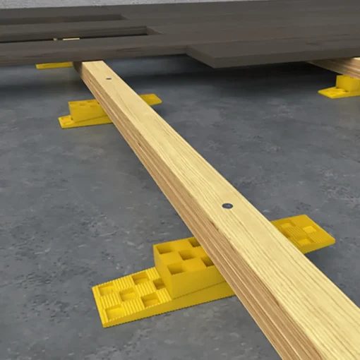 Knudsen Kilen plastkile gul 25x45x150 mm