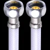 Kombi flex toiletslange 1/2"x1/2"x40 cm hvid