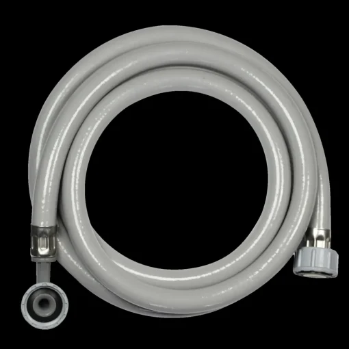 Kombi flex vaskemaskine slange 3/4"x3/4"x300 cm hvid