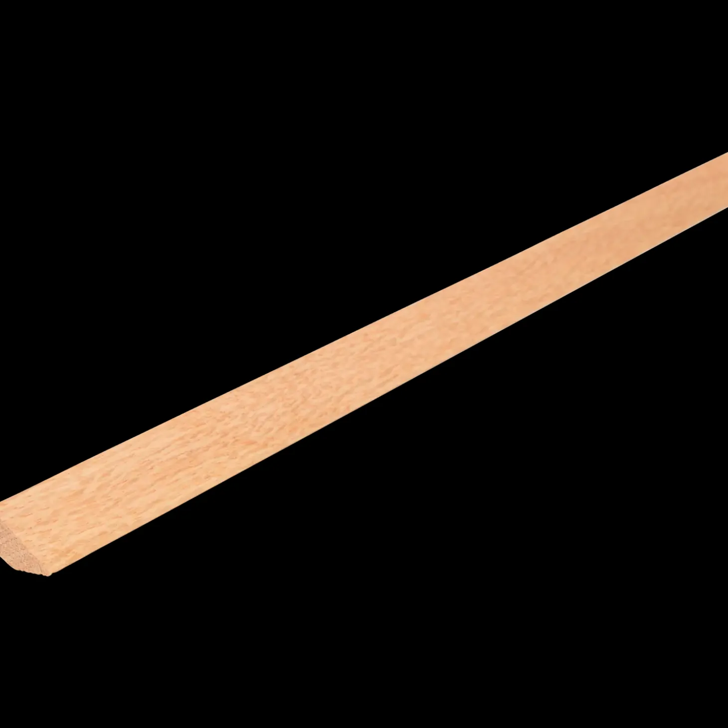 Lakeret fejeliste eg 15x21x1200 mm