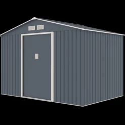 Lasse redskabsskur med dobbeltdør, 5,3 m²