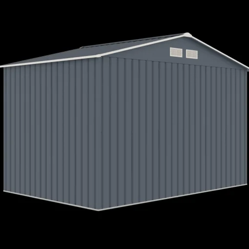 Lasse redskabsskur med dobbeltdør, 5,3 m²