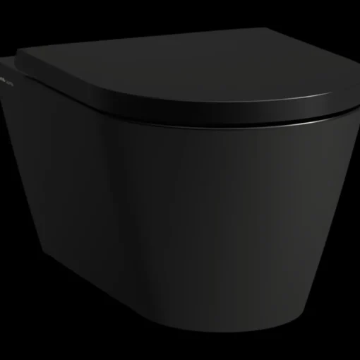 Laufen Kartell væghængt toilet Glossy sort