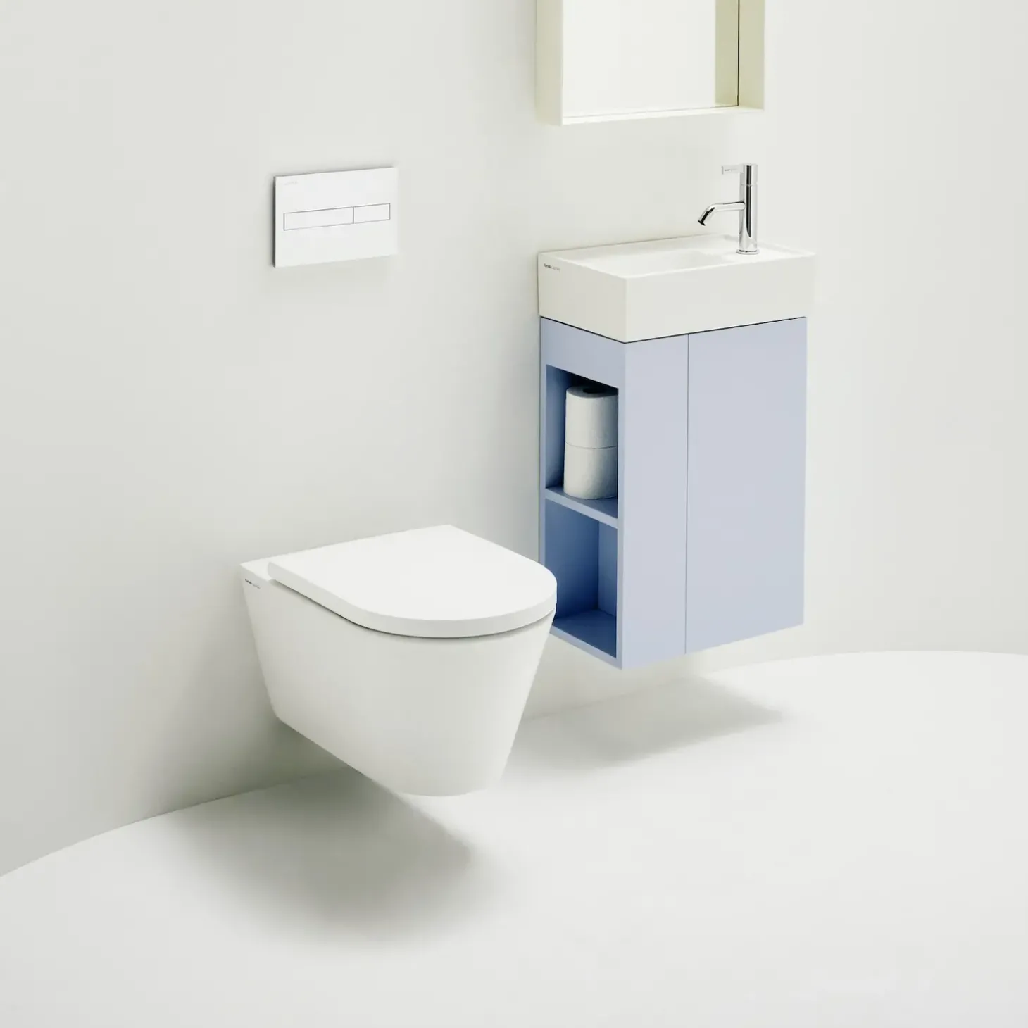 Laufen Kartell væghængt toilet inkl. SoftClose toiletsæde hvid