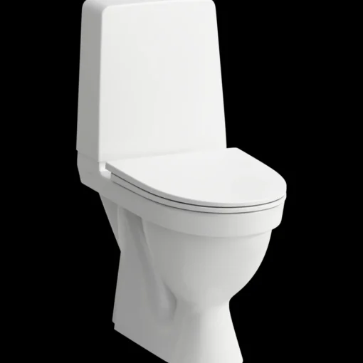 Laufen Kompas toilet t/limning m/skjult S-lås hvid