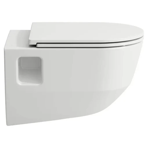 Laufen Pro væghængt toilet inkl. SoftClose toiletsæde hvid