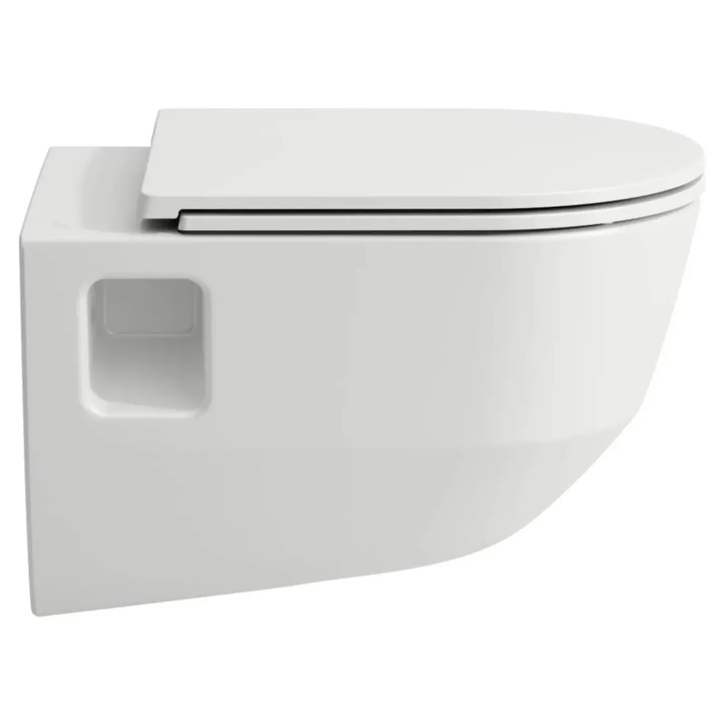 Laufen Pro væghængt toilet inkl. SoftClose toiletsæde hvid
