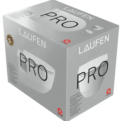 Laufen Pro væghængt toilet inkl. SoftClose toiletsæde hvid