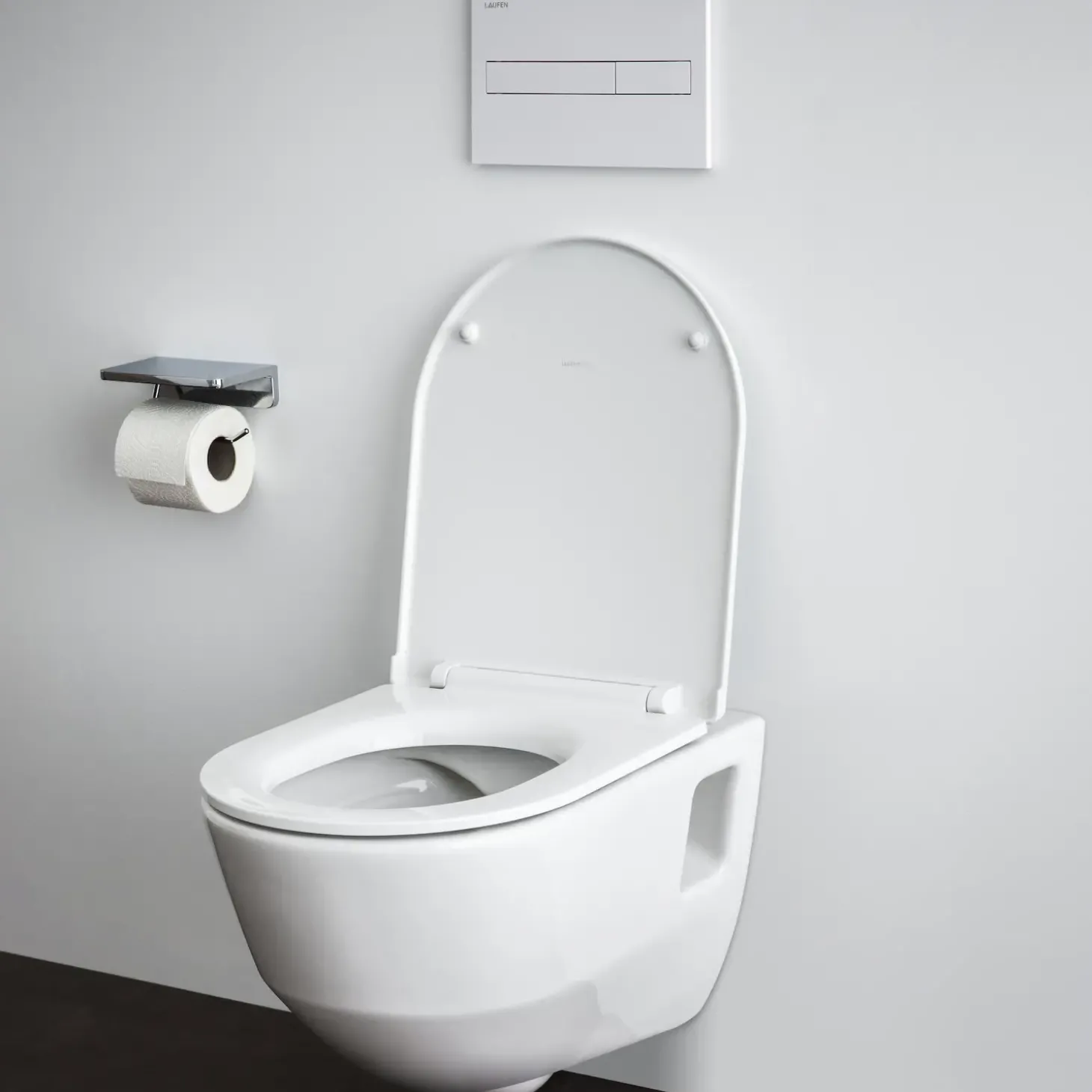Laufen Pro væghængt toilet inkl. SoftClose toiletsæde hvid