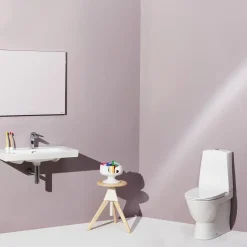 Laufen Pro-N toilet m/skjult P-lås hvid