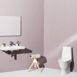 Laufen Pro-N toilet m/skjult S-lås hvid