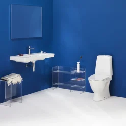 Laufen Pro-N toilet m/skjult S-lås hvid