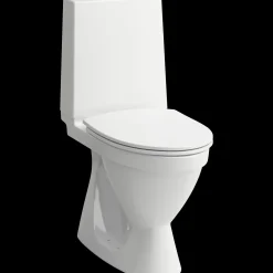 Laufen Rigo toilet m/skjult S-lås hvid