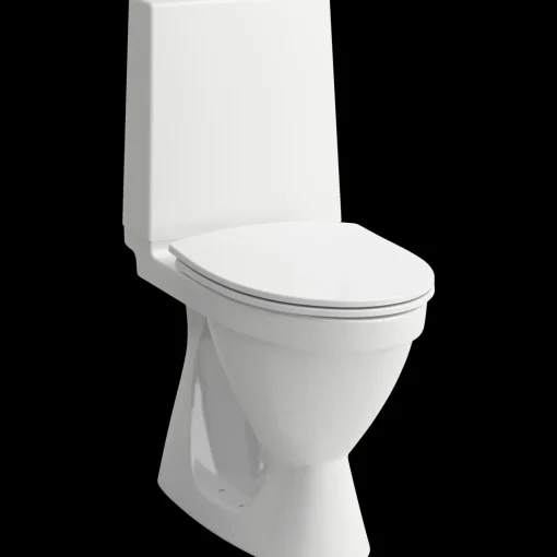 Laufen Rigo toilet m/skjult S-lås hvid
