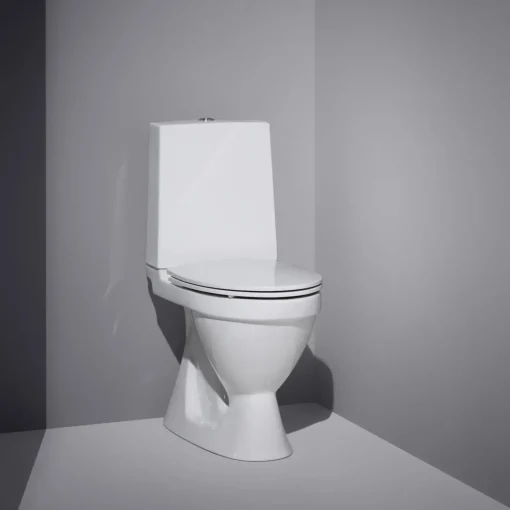 Laufen Rigo toilet m/skjult S-lås hvid