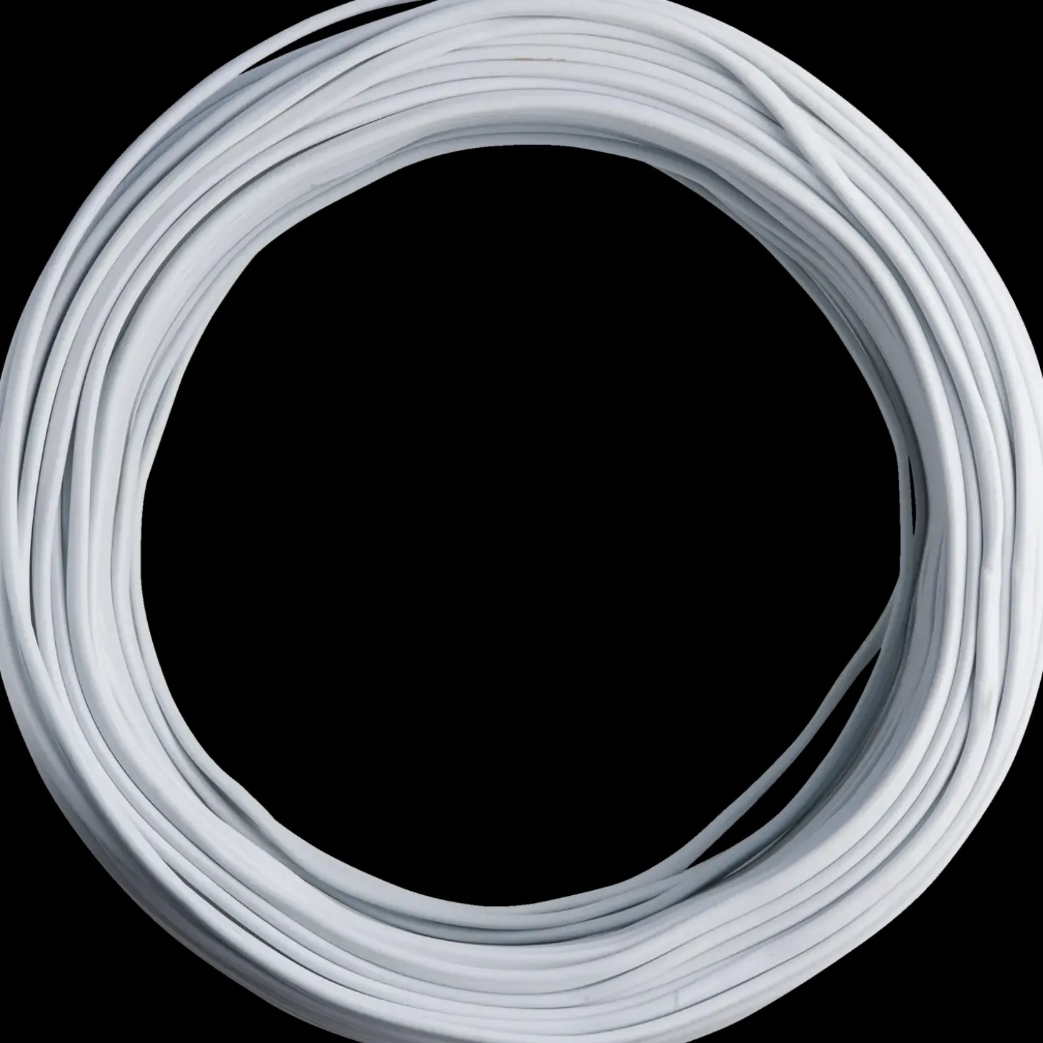 LED. flad 100m H03VVH2-F hvid