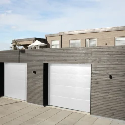 Ledhejseport hvid B2530 x H2140 mm