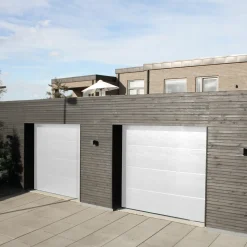 Ledhejseport hvid B2410 x H2140 mm