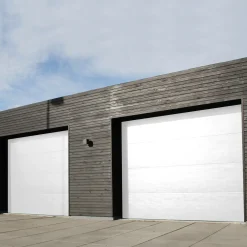 Ledhejseport hvid B2410 x H2140 mm