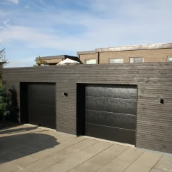 Ledhejseport sort/antracit B2410 x H1940 mm