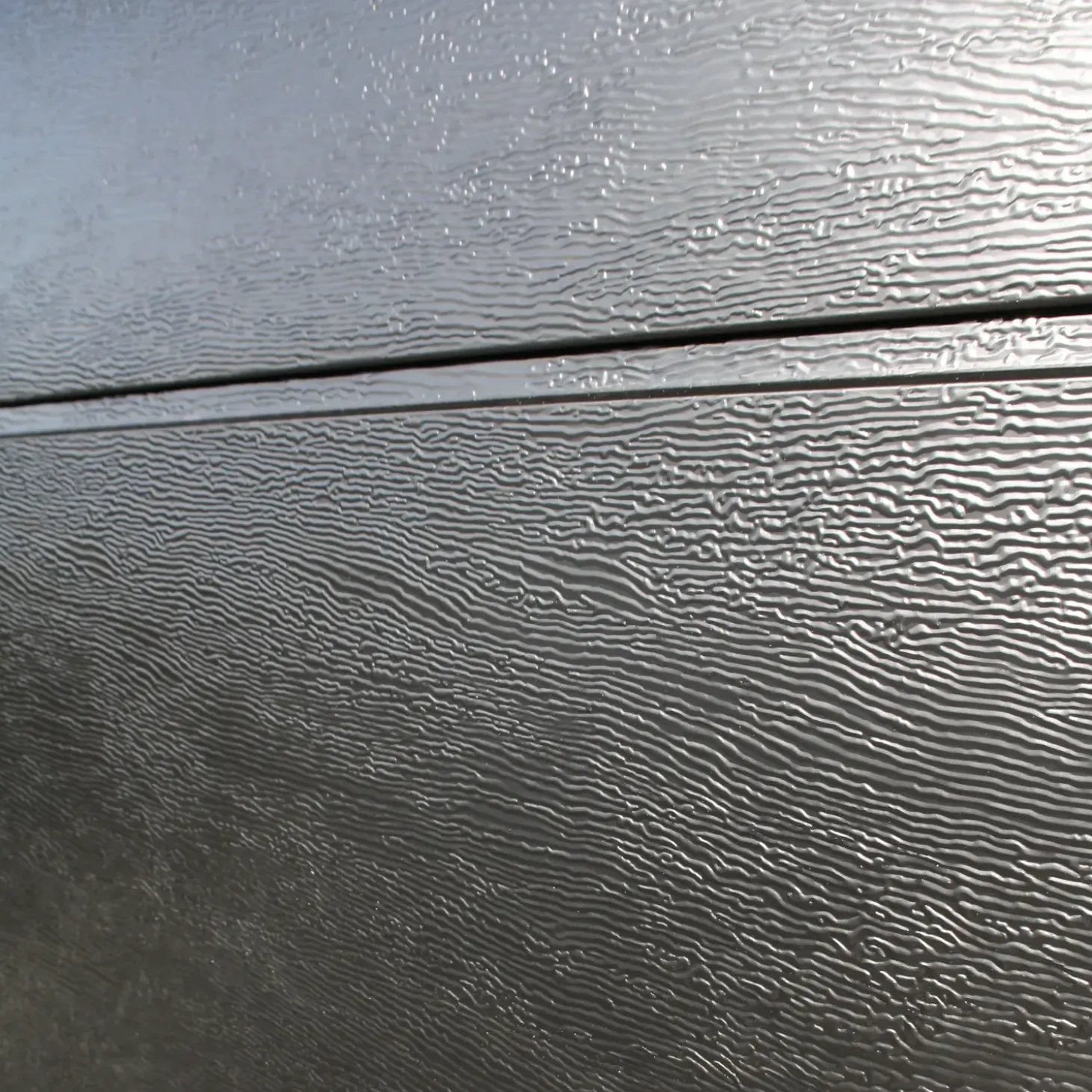 Ledhejseport sort/antracit B2530 x H2140 mm