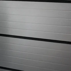 Ledhejseport sort/antracit B2530 x H2140 mm