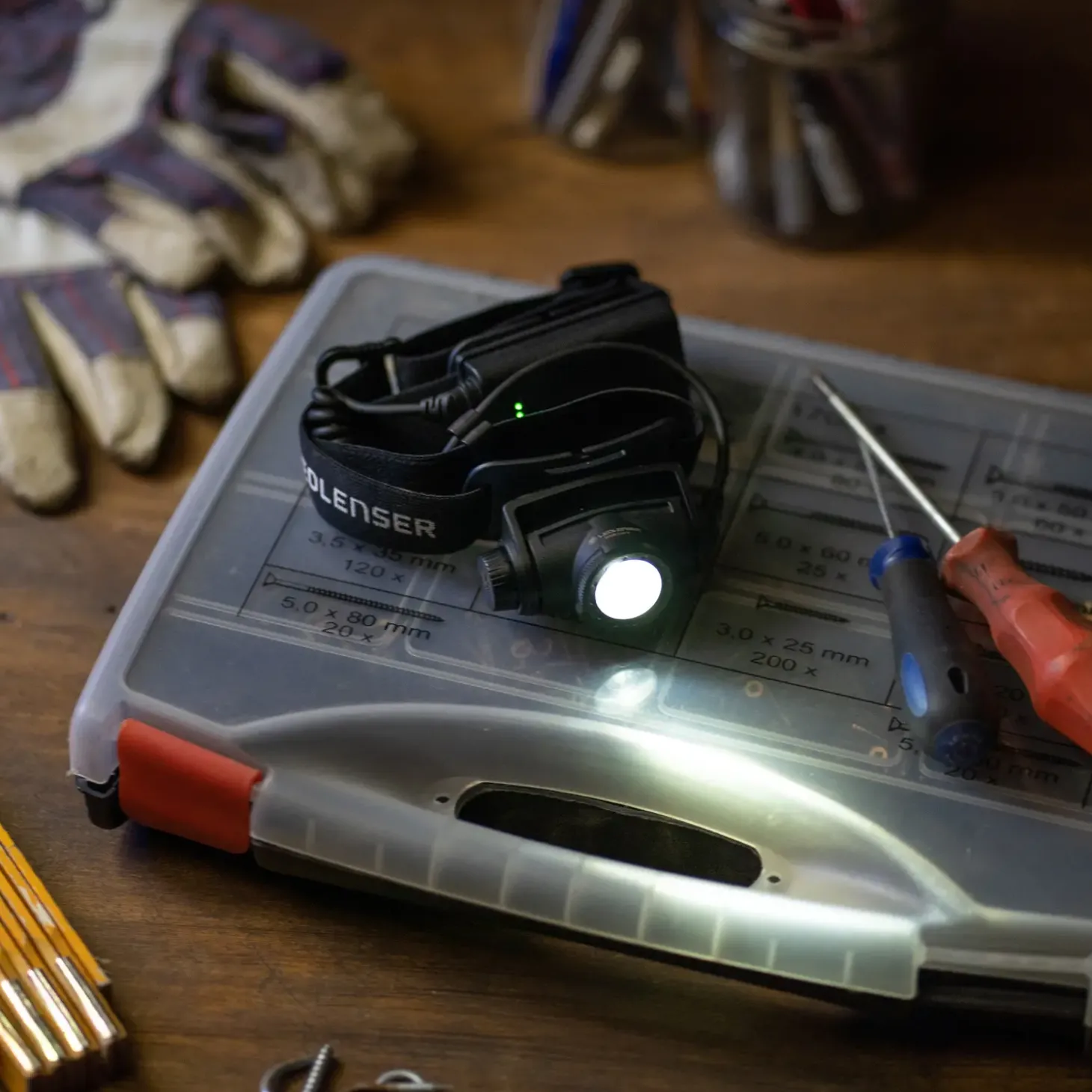 Ledlenser H7R Core pandelampe inkl. 1xgenopladelig batteri sort