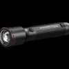 Ledlenser P7R Core lommelygte inkl. 1xgenopladelig batteri sort