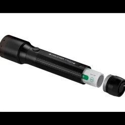 Ledlenser P7R Core lommelygte inkl. 1xgenopladelig batteri sort