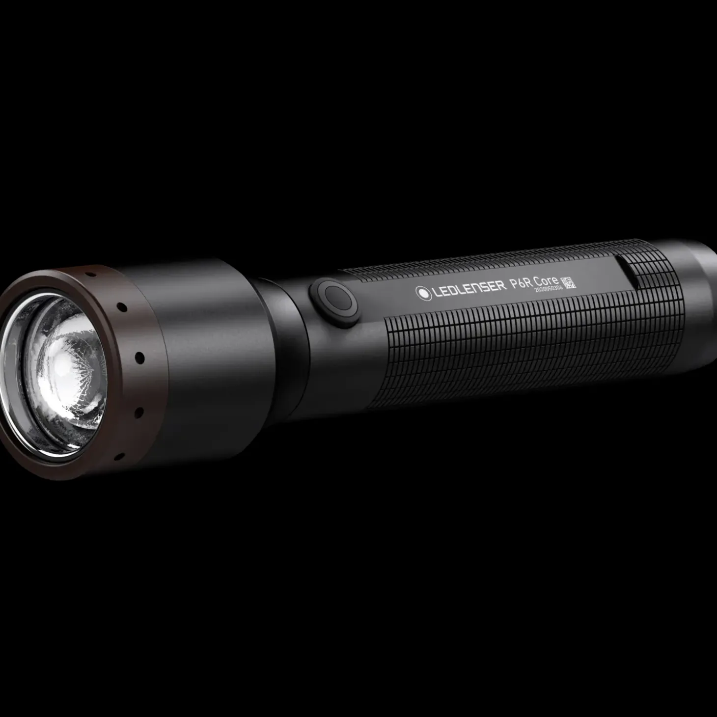 Ledlenser P6R Core lommelygte inkl. 1xgenopladelig batteri sort