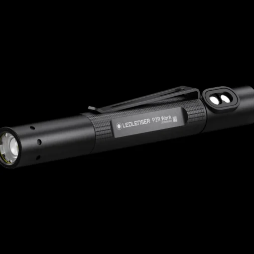 Ledlenser P2R Work lommelygte inkl. 1xgenopladelig batteri sort