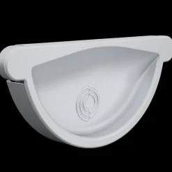 Lindab Rainline endebund - 125 mm