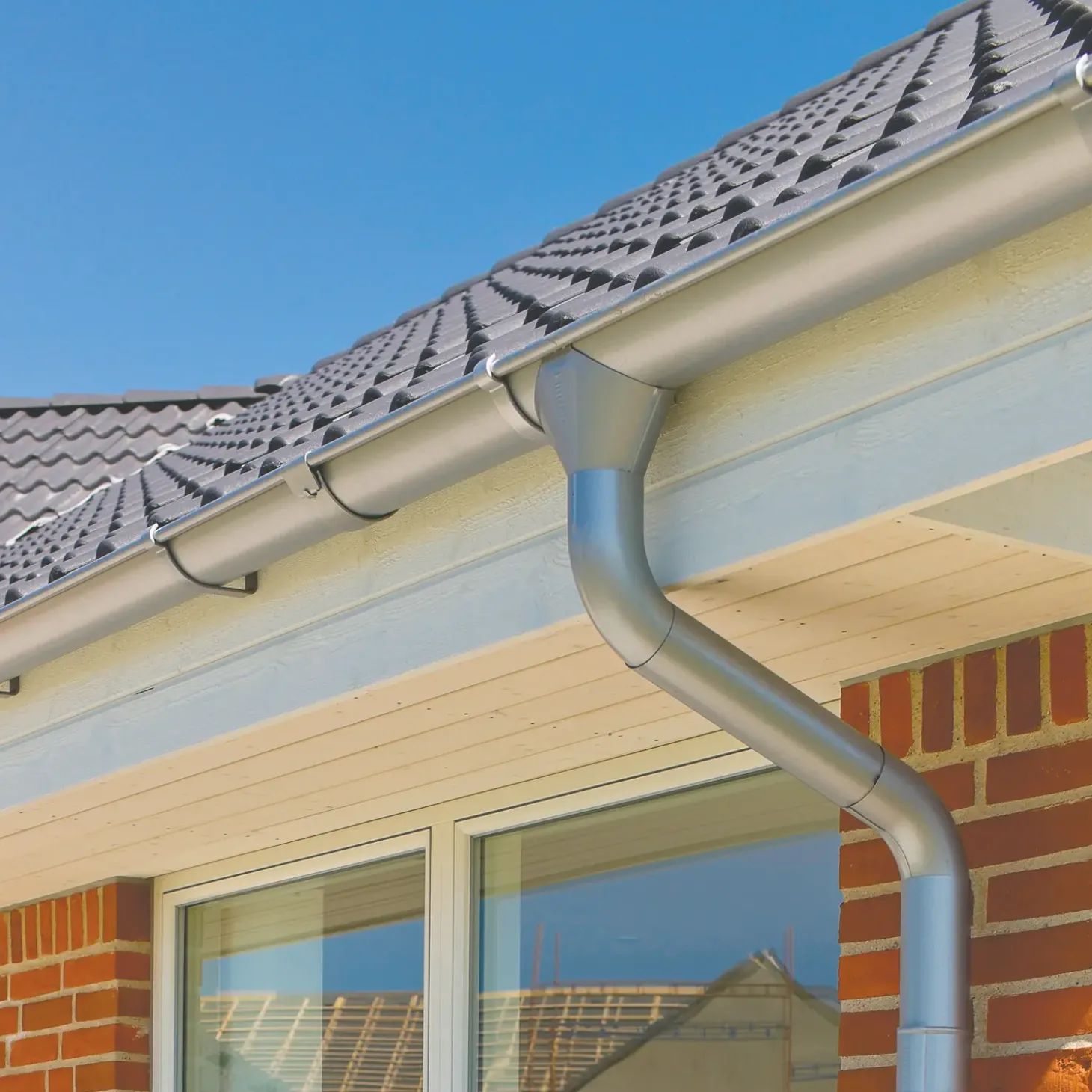 Lindab Rainline halvrund tagrende 125x3000 mm